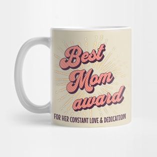 Best Mom Award Mug